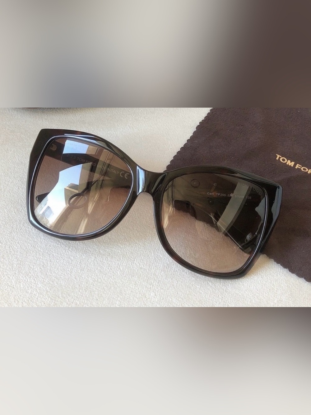 Tom Ford Carli Women's Oversized Sunglasses